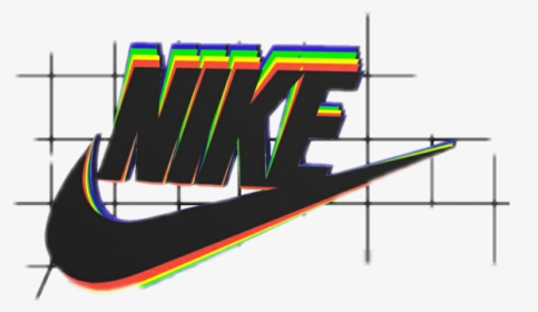 Nikerainbow Sticker Rainbow Nike Logo Png Nike Logo Clipart Free