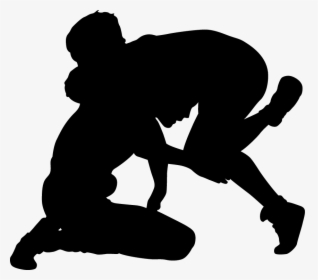 Wrestling Grappling Wall Decal Sport - Grappling Black & White, HD Png Download, Transparent PNG