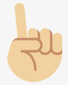 Transparent Hand Pointing Up Clipart, HD Png Download, Transparent PNG