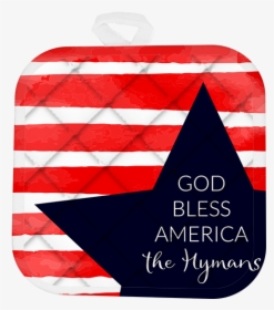 God Bless America Pot Holder  title God Bless America - Triangle, HD Png Download, Transparent PNG
