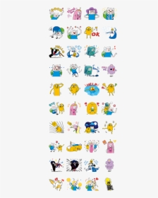 Adventure Time Line Sticker Gif & Png Pack - Adventure Time Line Stickers, Transparent Png, Transparent PNG