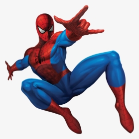 Spider-man Clip Art - Cartoon Spiderman, HD Png Download, Transparent PNG