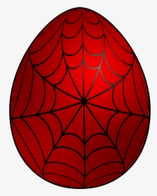 Spiderman Easter Egg Png Clip Art - Spider-man, Transparent Png, Transparent PNG