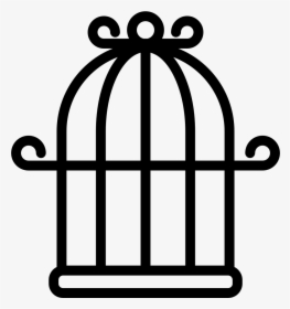 Cage Bird Png Image - Bird Cage Clipart Transparent, Png Download, Transparent PNG