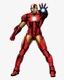 Classic - Avengers Assemble Comics Iron Man, HD Png Download, Transparent PNG