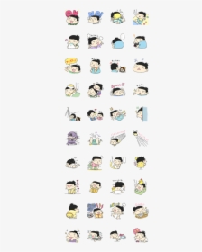 Transparent Cute Stickers Png - Cute Japanese Line Stickers, Png Download, Transparent PNG