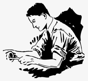 Man Working Clip Art, HD Png Download, Transparent PNG