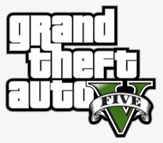 Transparent Gta V - Grand Theft Auto V Logo, HD Png Download, Transparent PNG