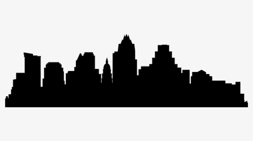 Banner Transparent Austin Skyline Clipart - Austin Texas Skyline Png, Png Download, Transparent PNG