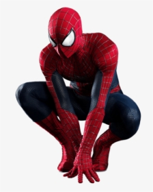 Spider Man Looking - Spiderman Png Hd, Transparent Png, Transparent PNG