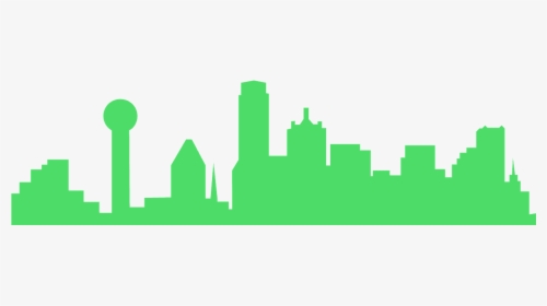 Dallas Skyline Clipart Free, HD Png Download, Transparent PNG