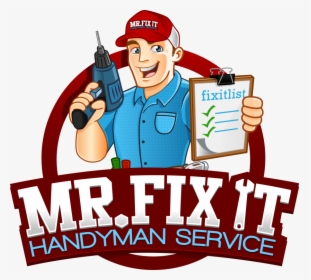 Handyman Logo Png The Image Kid Has It Handyman In - Mr Fix It Logo, Transparent Png, Transparent PNG