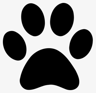 Large Paw Print - Bulldog Paw Print, HD Png Download, Transparent PNG