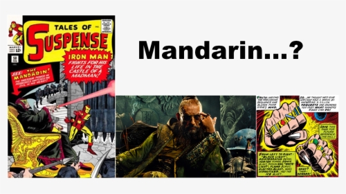 Wong Tsz Mandarin Combine 1 - Ironman Mandarin Comic, HD Png Download, Transparent PNG