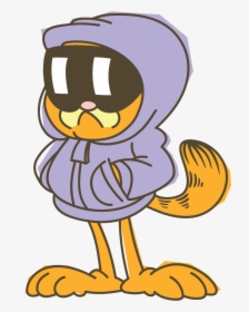 Garfield Line Stickers Bare Tree Media Png Cool Garfield - Industrial Revolution And Its Consequences Garfield, Transparent Png, Transparent PNG