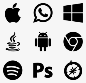 Logo - Apple Android Windows Blackberry, HD Png Download, Transparent PNG