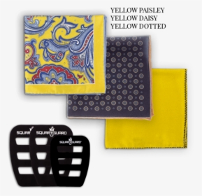 3 Pocket Square Sets - Paisley, HD Png Download, Transparent PNG