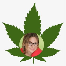 Lena Cast Pot-headshots - Transparent Background Marijuana Leaf, HD Png Download, Transparent PNG