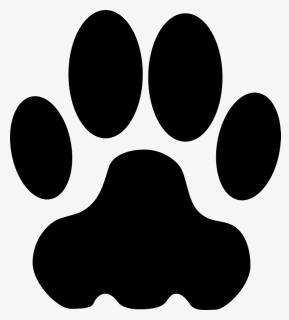 Dog Paw Prints Dog Paw Print Clip Art Free Download - Bulldog Paw Print Clip Art, HD Png Download, Transparent PNG