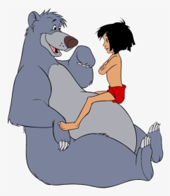 Baloo And Mowgli Clipart, HD Png Download, Transparent PNG