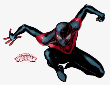 Spider Man Clipart Ultimate Spiderman - Spider Man Ultimate Miles, HD Png Download, Transparent PNG