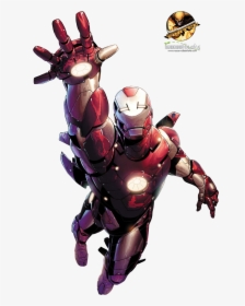 Iron Man Shooting Up, HD Png Download, Transparent PNG