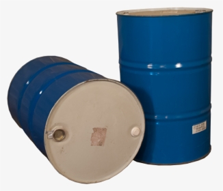 55 Gallon Closed Head Steel Drum - Barrels Metal Png, Transparent Png, Transparent PNG