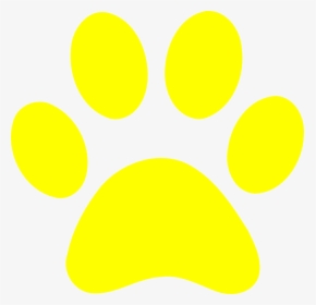 Free Paw Print Clipart Image - Gold Paw Print Clipart, HD Png Download, Transparent PNG