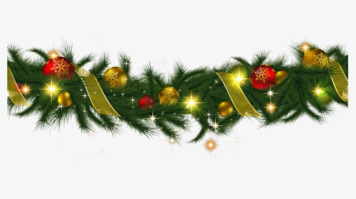 Christmas Decoration Png - Christmas Garland Png, Transparent Png, Transparent PNG