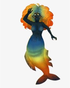Rainbow Mermaid  available In Redbubble  https, HD Png Download, Transparent PNG