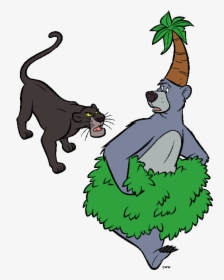 #sticker #disney #thejunglebook #baloo #bagheera #bear - Jungle Book Clipart, HD Png Download, Transparent PNG