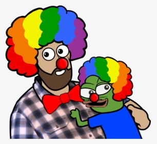 Transparent Neckbeard Png - Clown Wig, Png Download, Transparent PNG