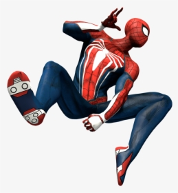 Transparent Spiderman Clipart - Ps4 Spiderman Transparent Background, HD Png Download, Transparent PNG