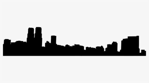 Atlanta Skyline Drawing - Silhouette City Skyline Drawing, HD Png Download, Transparent PNG