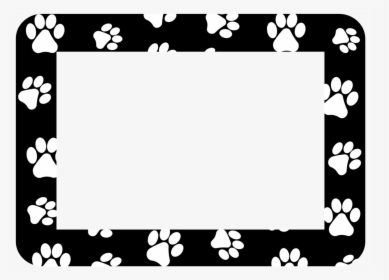 Pet Paw Print Self-stick Picture Frames Collection - Paw Frames, HD Png Download, Transparent PNG