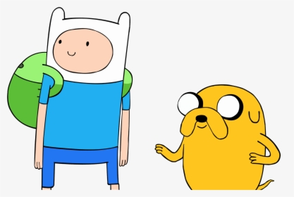 Finn Y Jake - Adventure Time Finn And Jake, HD Png Download, Transparent PNG