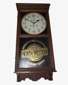 Chicago & North Western Railway - Quartz Clock, HD Png Download, Transparent PNG
