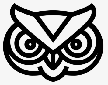 Owl Frontal Face Outline Comments - Shs Owl Manufacturing, HD Png Download, Transparent PNG