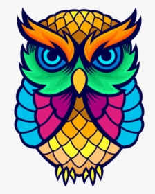 Transparent Owl Face Png - Owl Design, Png Download, Transparent PNG