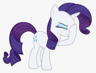 Facepalm Pony Facehoof Rainbow Dash Another Facehoof - Mlp Facehoof Vector, HD Png Download, Transparent PNG