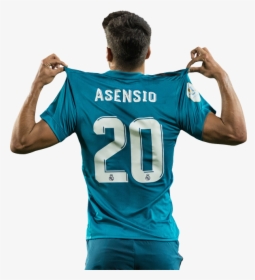 Marco Asensio Real Madrid 2017 18 Png - Marco Asensio 2018 Png, Transparent Png, Transparent PNG