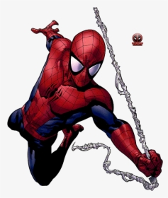 America Spiderman Spider-man Venom Miles Ultimate Morales - Spider Man Png Comic, Transparent Png, Transparent PNG
