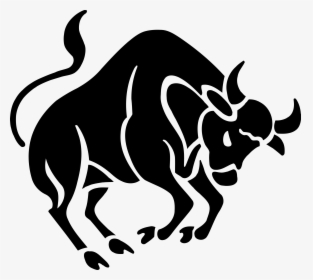 Taurus Bull Symbol Vector Clipart Image - Zodiac Sign Taurus Logo, HD Png Download, Transparent PNG