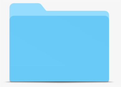 Blue,square,angle - Mac Folder Icon Png, Transparent Png, Transparent PNG