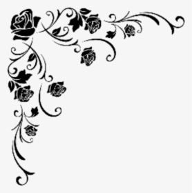 #adorno #flores #png #blanco #flor #marco - Ramos Para Convite De Casamento, Transparent Png, Transparent PNG