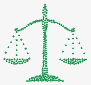 Transparent Marijuana Leaf Silhouette Png - Law Symbol, Png Download, Transparent PNG