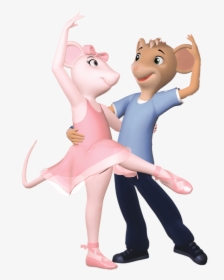 Angelina And Marco Dancing - Angelina The Ballerina, HD Png Download, Transparent PNG