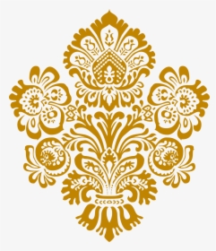 Clip Art Gold Damask - Blessed And Highly Favoured Quotes, HD Png Download, Transparent PNG
