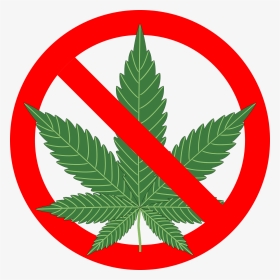 Marijuana Leaf Icon Png - No Cannabis Png, Transparent Png, Transparent PNG