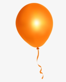 Clipart Orange Balloon Transparent Background, HD Png Download, Transparent PNG